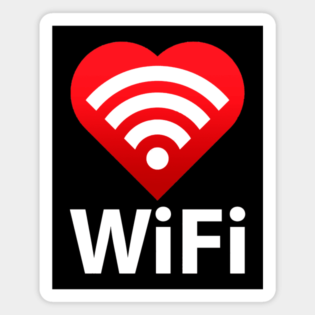 Wifi Love Magnet by AsKartongs